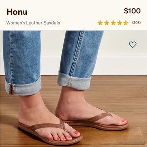 💗SALE💗 NWT Olukai Leather Sandals // Sz 10